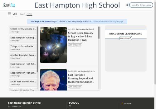 East Hampton High School