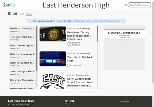 East Henderson High