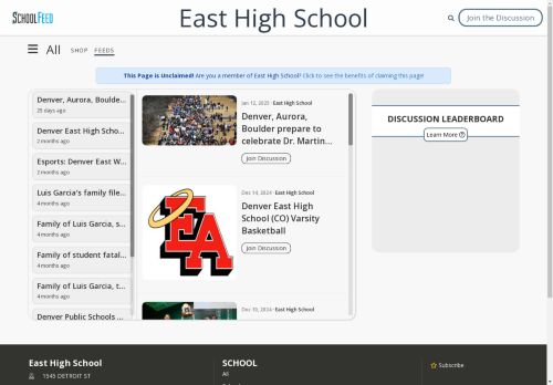 East High School
