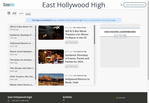 East Hollywood High