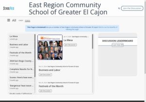 East Region Community School of Greater El Cajon