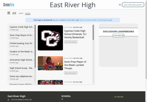 East River High