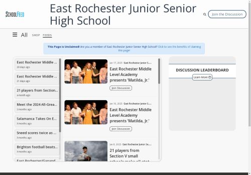 East Rochester Junior Senior High School