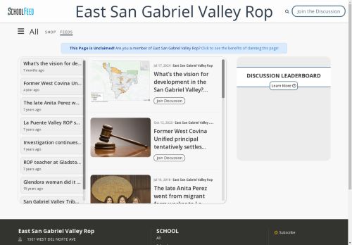 East San Gabriel Valley Rop