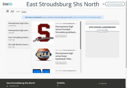 East Stroudsburg Shs North