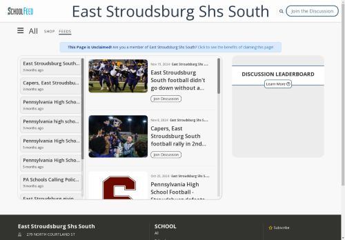 East Stroudsburg Shs South