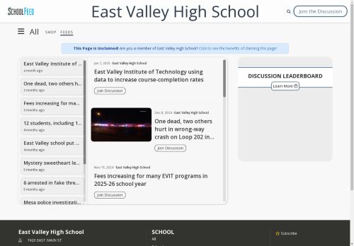 East Valley High School