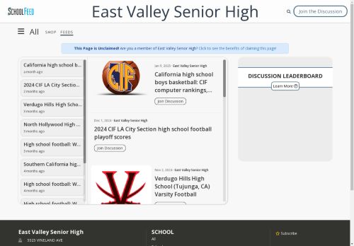 East Valley Senior High