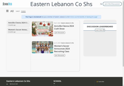 Eastern Lebanon Co Shs