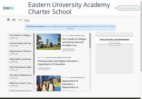 Eastern University Academy Charter School