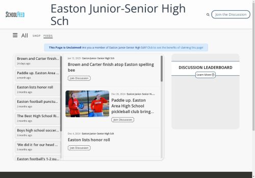 Easton Junior-Senior High Sch
