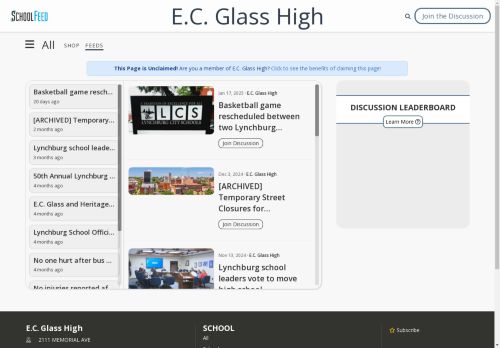 E.C. Glass High