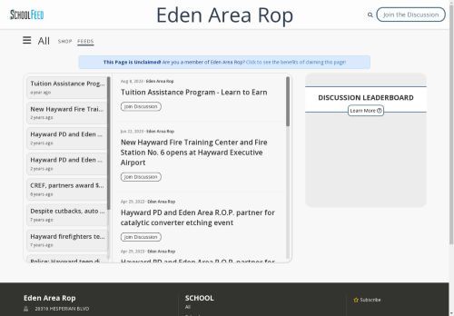 Eden Area Rop