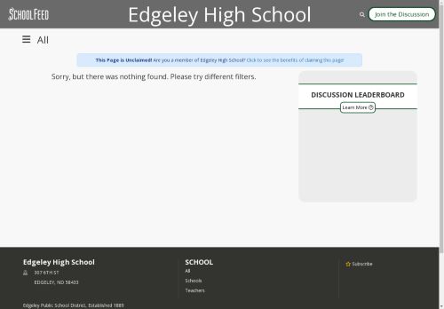 Edgeley High School