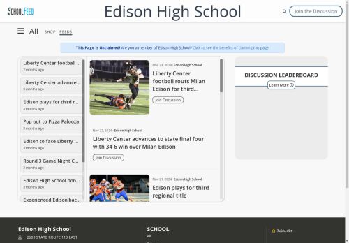 Edison High School