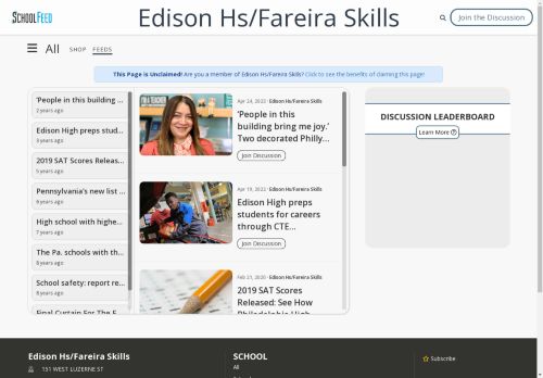 Edison Hs/Fareira Skills