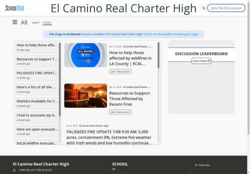 El Camino Real Charter High