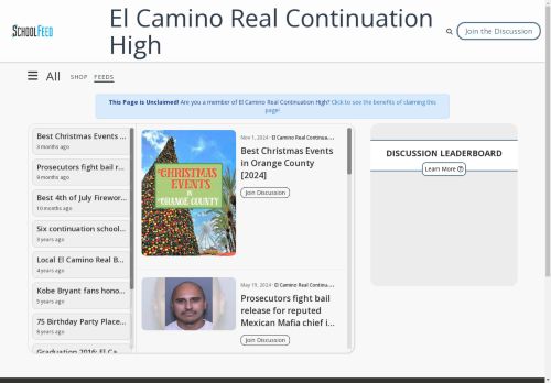 El Camino Real Continuation High