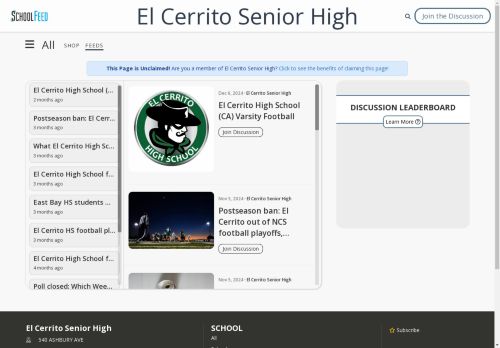 El Cerrito Senior High
