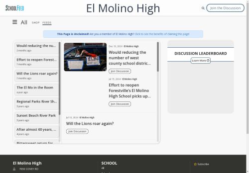El Molino High