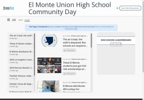 El Monte Union High School Community Day