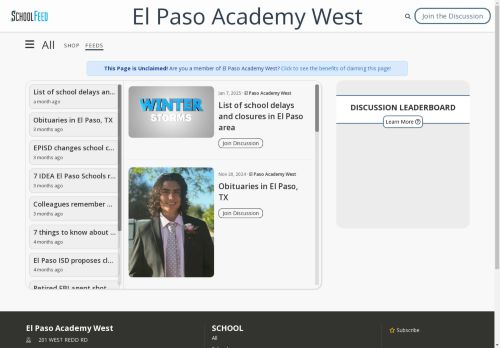 El Paso Academy West