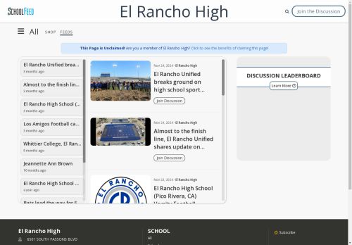 El Rancho High