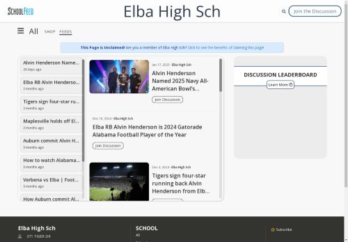 Elba High Sch