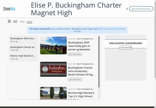 Elise P. Buckingham Charter Magnet High