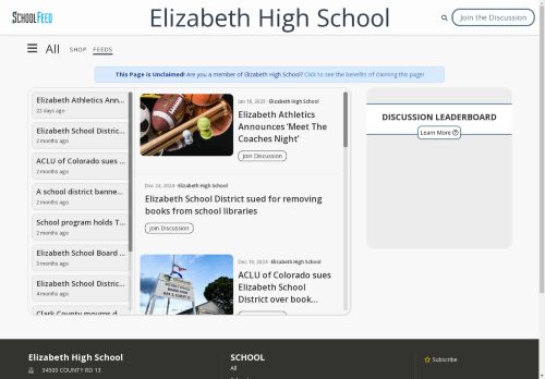 Elizabeth High School