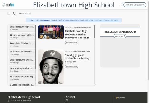 Elizabethtown High School