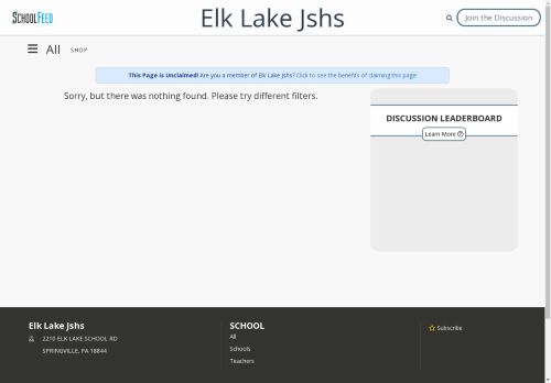 Elk Lake Jshs