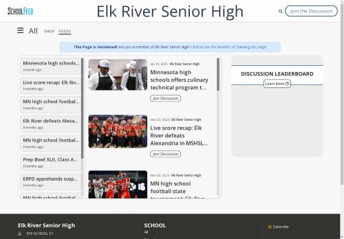 Elk River Senior High