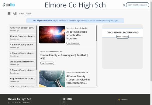 Elmore Co High Sch