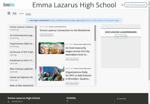 Emma Lazarus High School