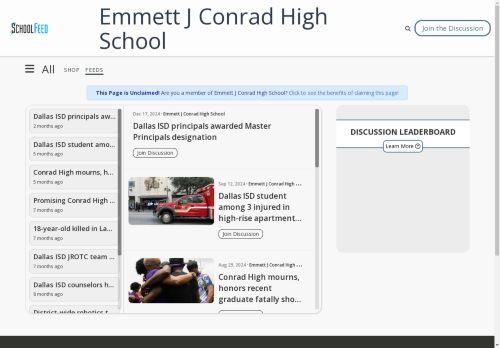 Emmett J Conrad High School