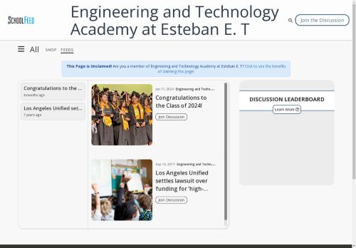 Engineering and Technology Academy at Esteban E. T