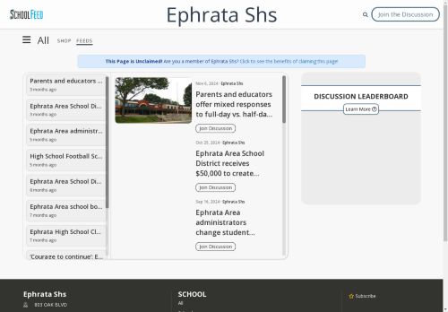 Ephrata Shs