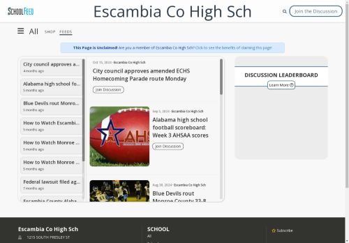 Escambia Co High Sch