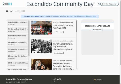 Escondido Community Day