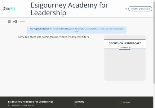 Esigourney Academy for Leadership