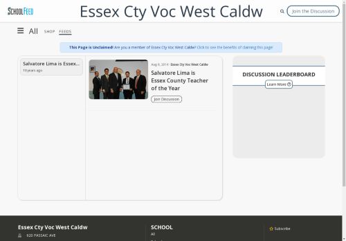 Essex Cty Voc West Caldw