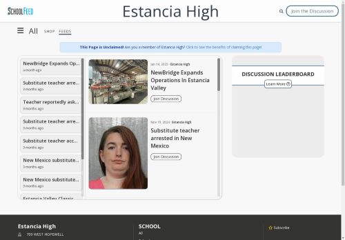 Estancia High