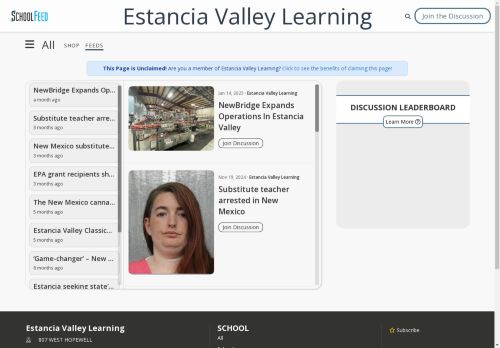 Estancia Valley Learning