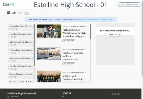 Estelline High School - 01