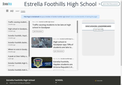 Estrella Foothills High School