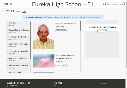 Eureka High School - 01