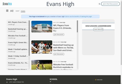 Evans High
