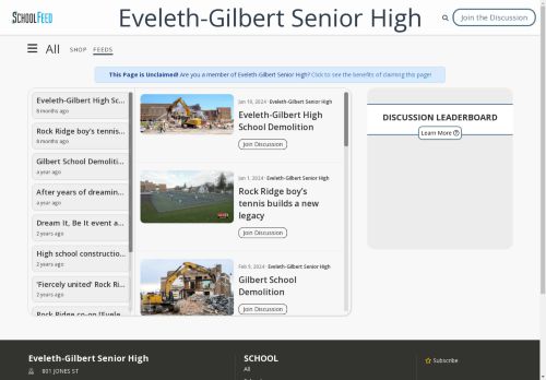Eveleth-Gilbert Senior High