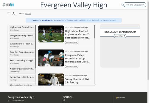 Evergreen Valley High